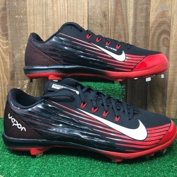 NEW Nike 683895-016 Lunar Vapor Pro Low Metal Baseball Cleats Men's SZ 13 - Picture 1 of 11